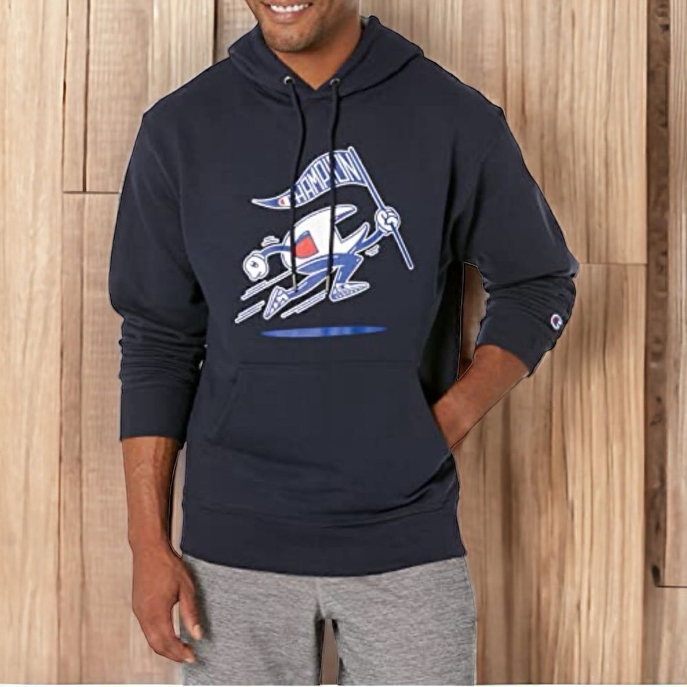 Champion Men’s Pullover Fleece Lined Hoodie Size Large